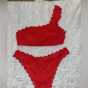 Red bikini